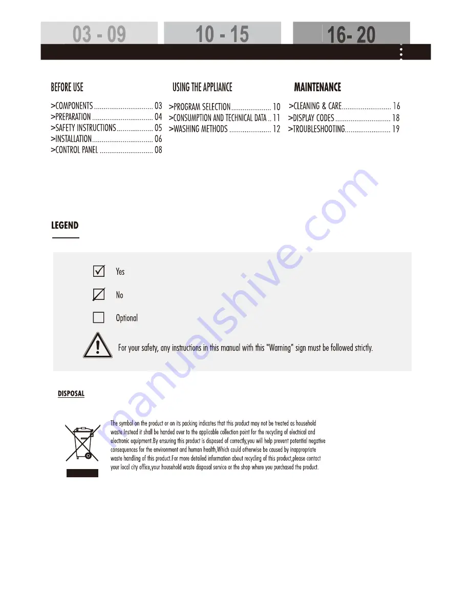 Haier HW90-1482 User Manual Download Page 2