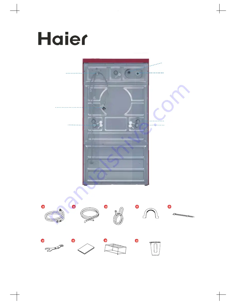 Haier HWD1406 Скачать руководство пользователя страница 8