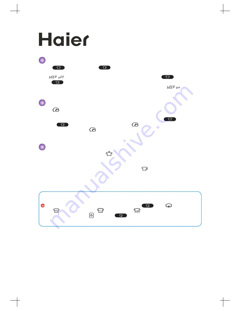 Haier HWD1406 Скачать руководство пользователя страница 23