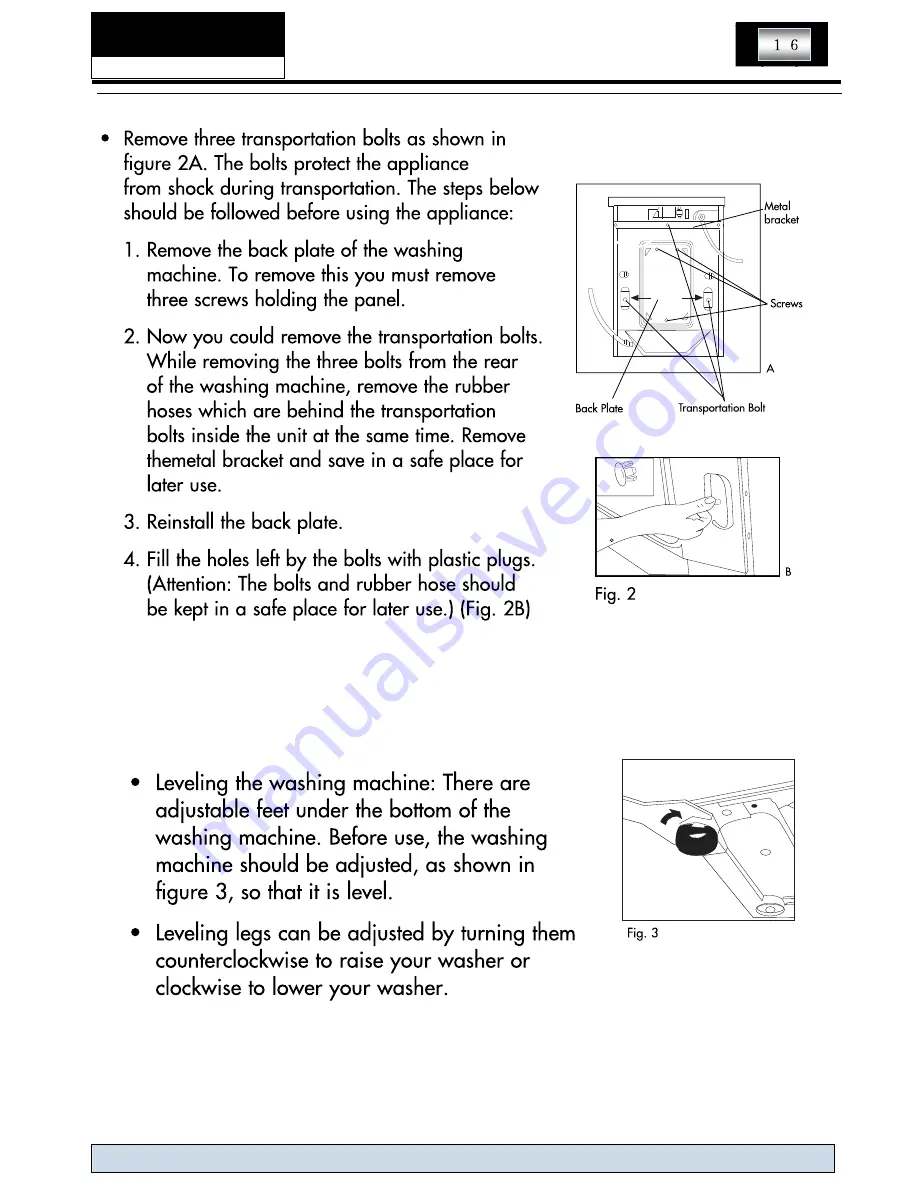 Haier HWD1600 Service Manual Download Page 16