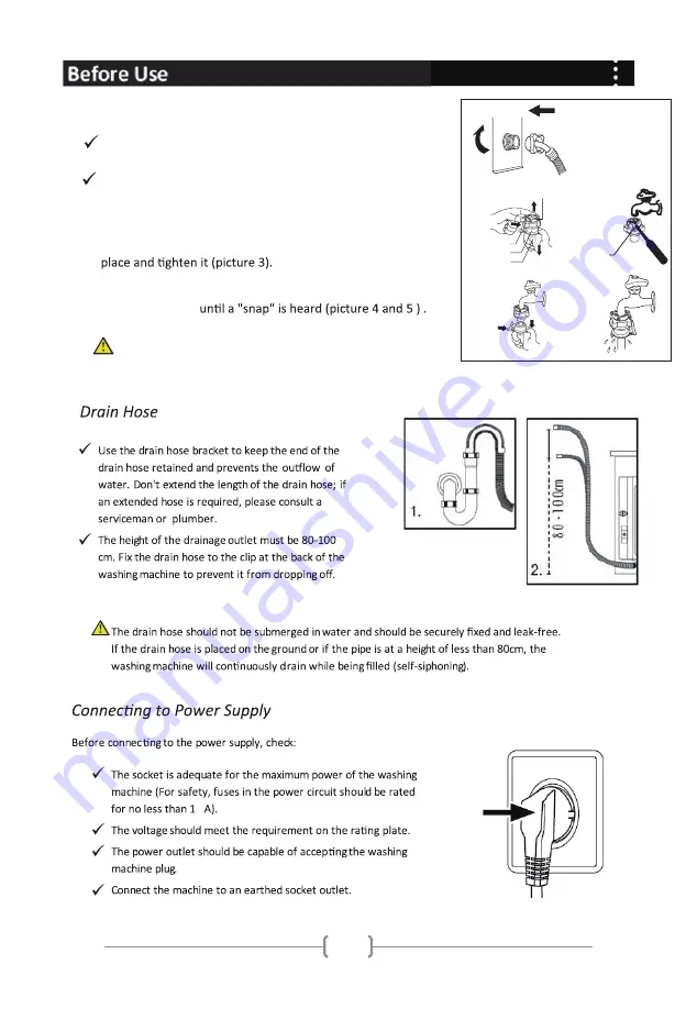 Haier HWD80-BP14636S User Manual Download Page 8