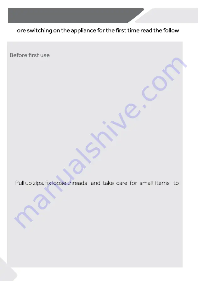 Haier HWF75AN1 User Manual Download Page 4