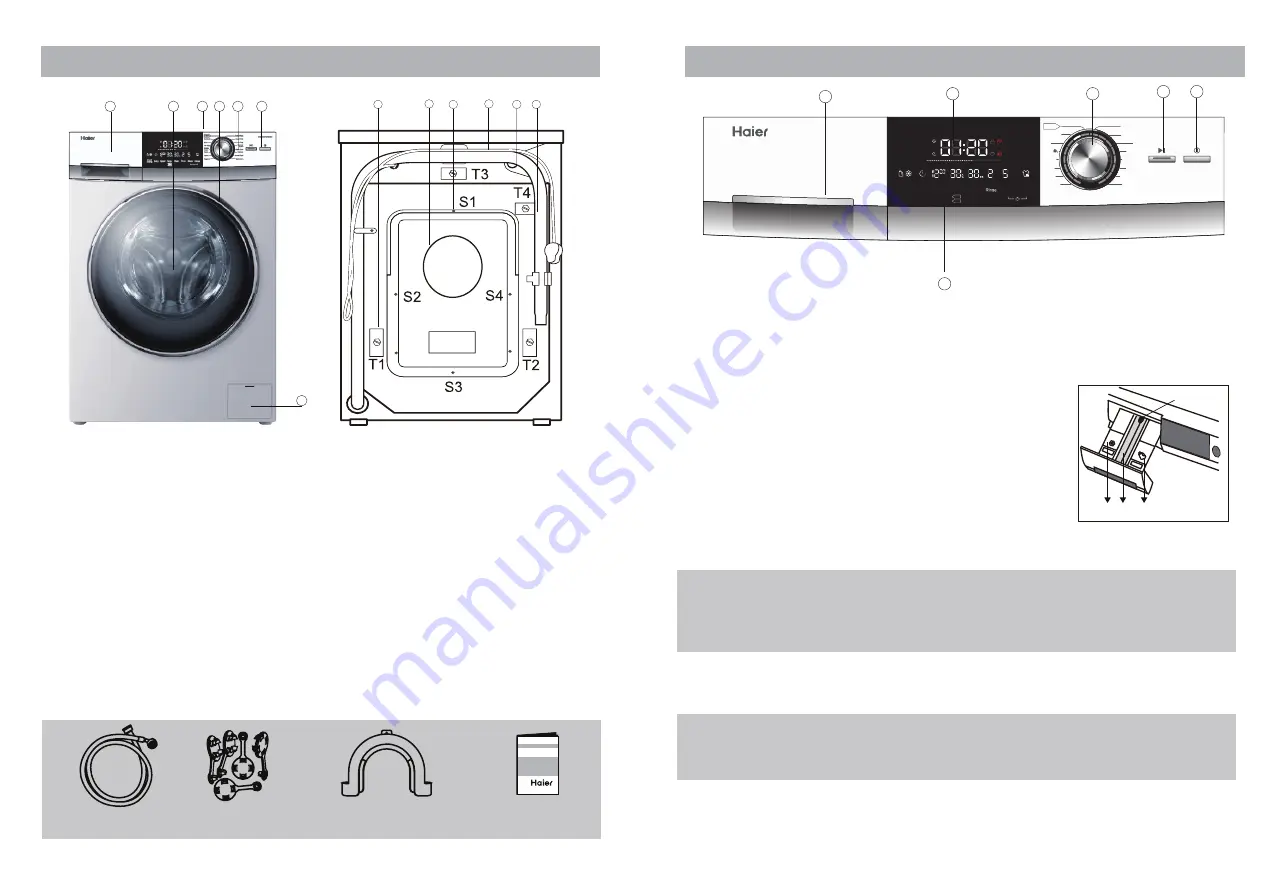 Haier HWM100-FD756DD Скачать руководство пользователя страница 4