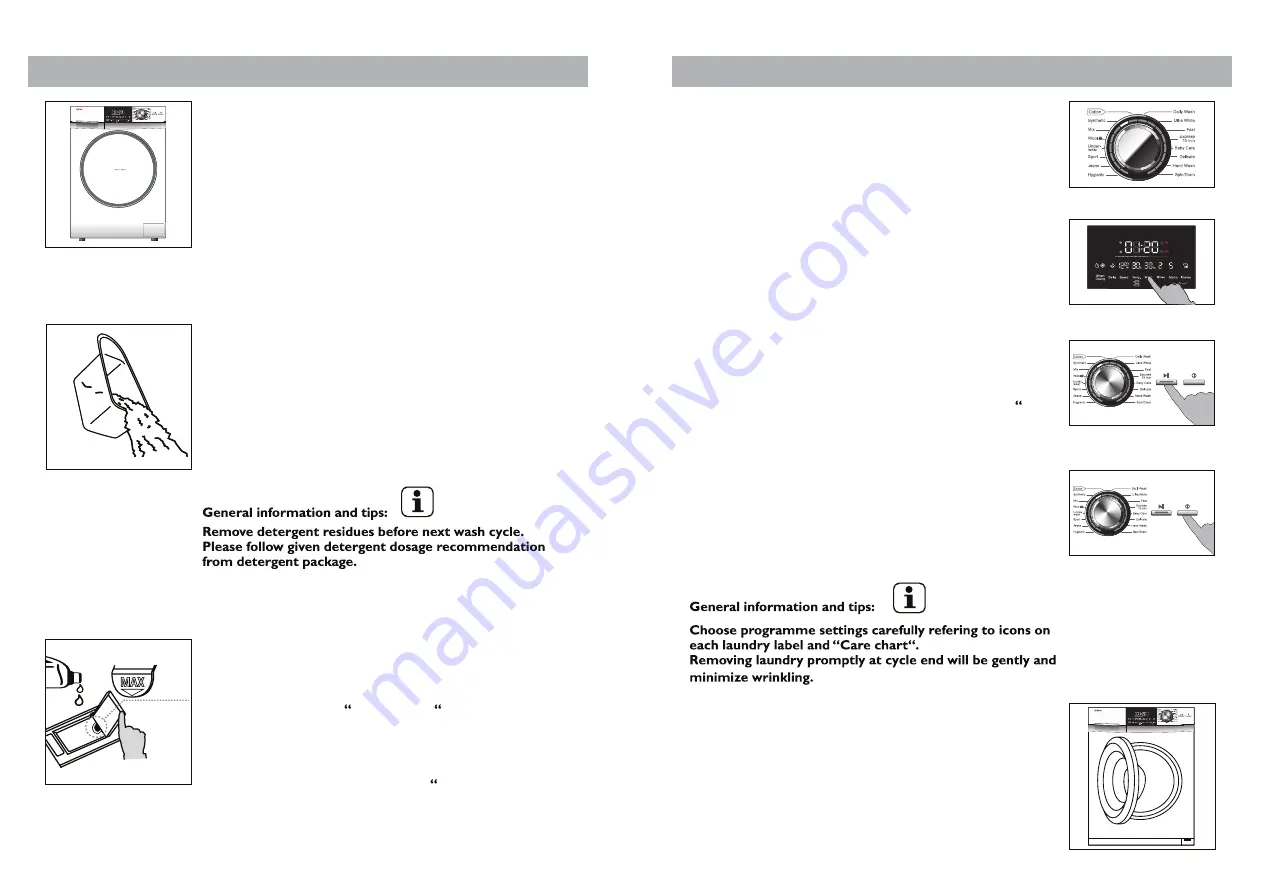 Haier HWM100-FD756DD User Manual Download Page 8