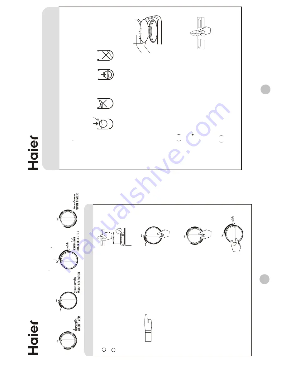 Haier HWM105-0626S Скачать руководство пользователя страница 10