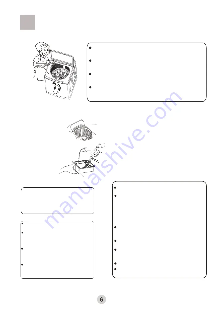 Haier HWM180-M1990DD Owner'S Manual Download Page 8