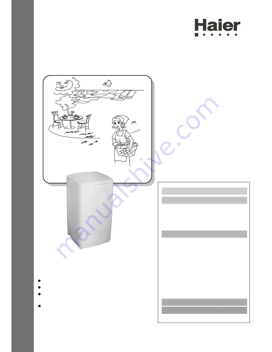 Haier HWM40-32W User Manual Download Page 1