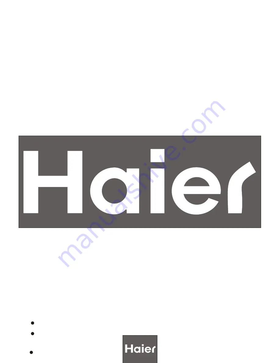 Haier HWM60-111S User Manual Download Page 1