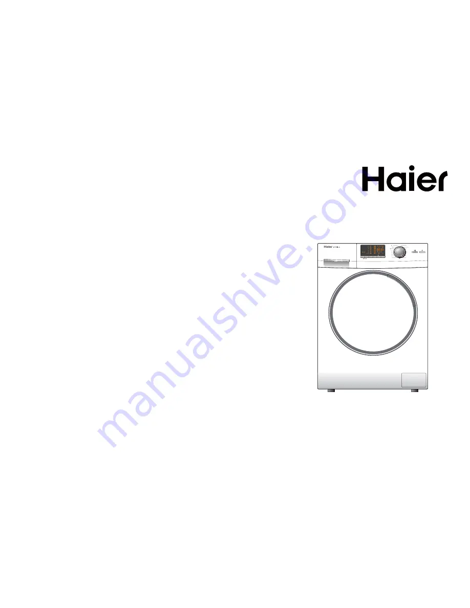 Haier HWM75-B12266 User Manual Download Page 1