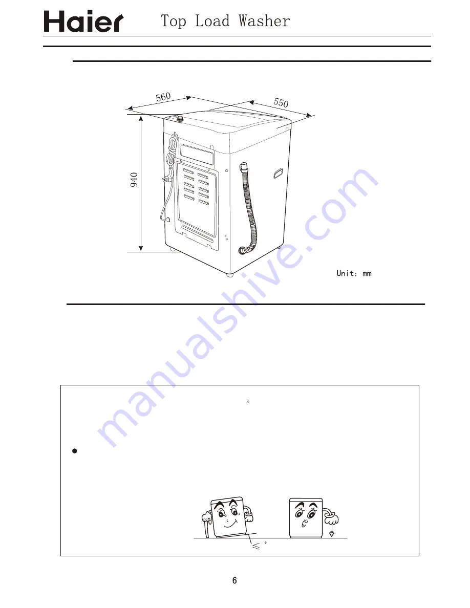 Haier HWM80-0566 Service Manual Download Page 7