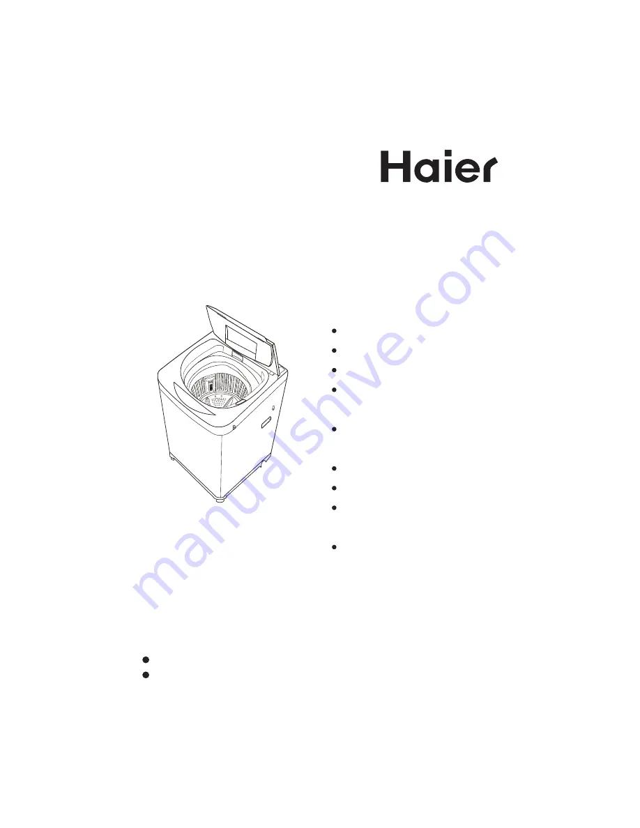 Haier HWM85-7288 User Manual Download Page 1