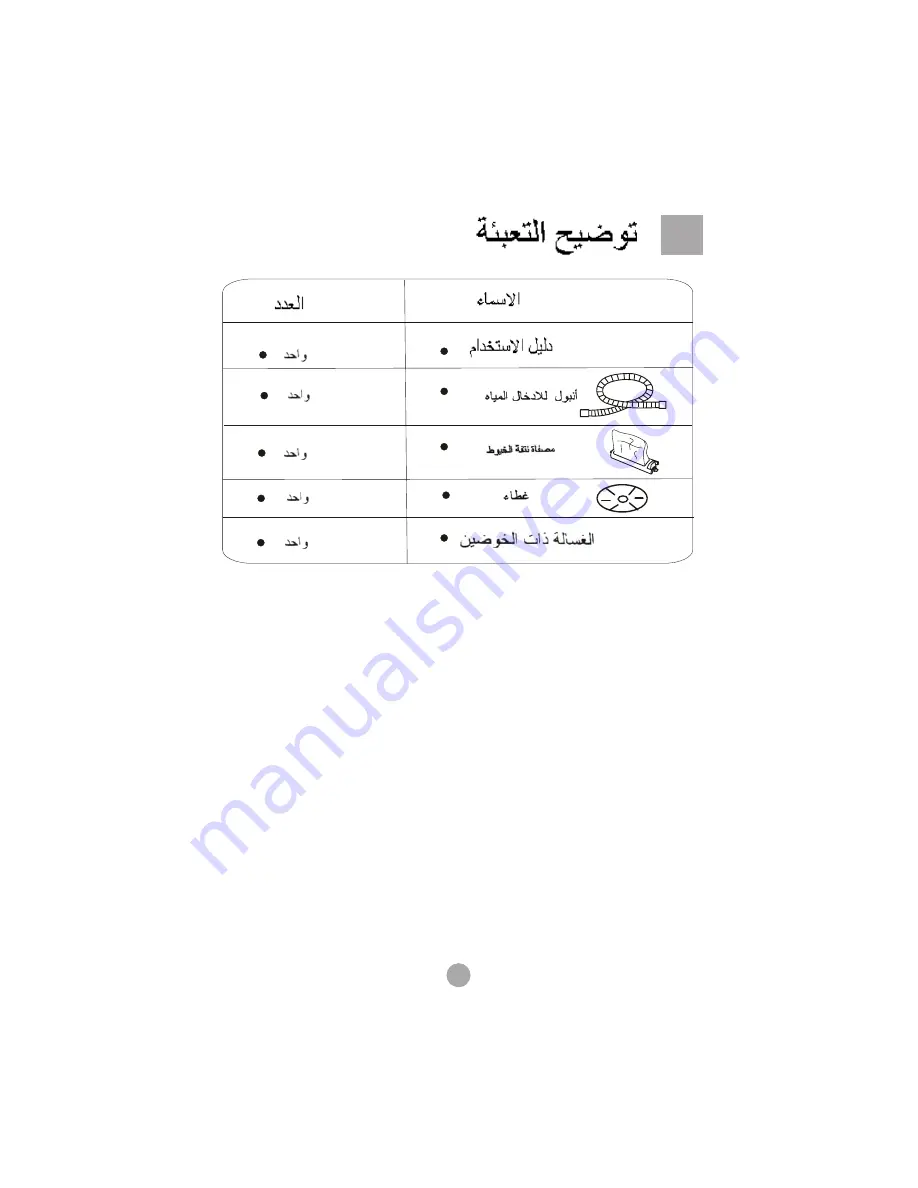 Haier HWM90-0713P (Arabic) ‫دليل االستخدام Download Page 17