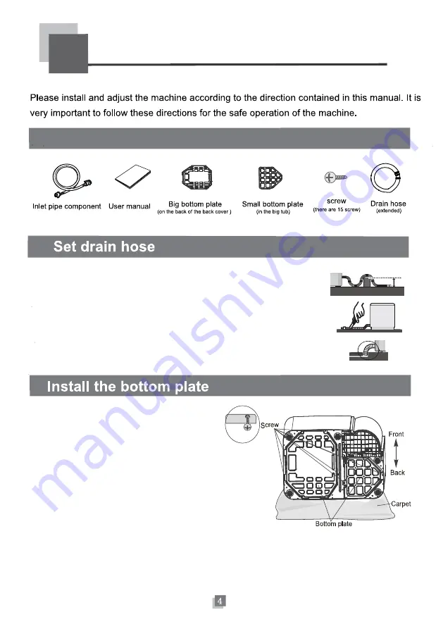 Haier HWM95-261NZP Скачать руководство пользователя страница 5