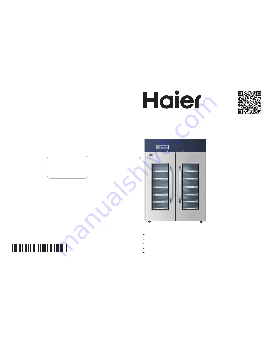 Haier HYC-1378 Скачать руководство пользователя страница 1