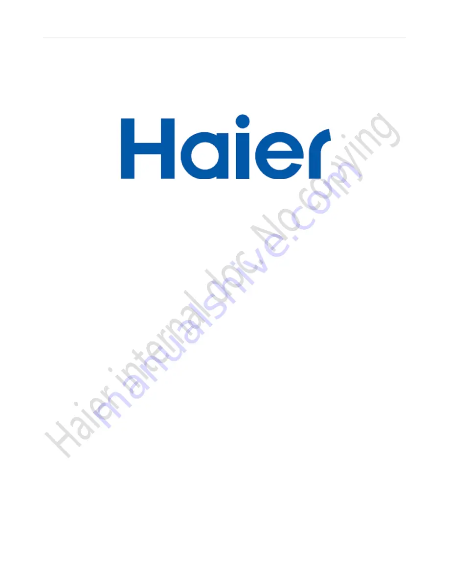 Haier HYCD-282 Service Manual Download Page 19