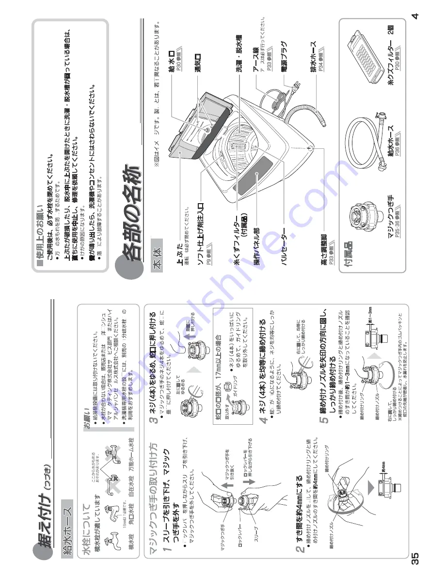 Haier JW-K42A (Japanese) Manual Download Page 5