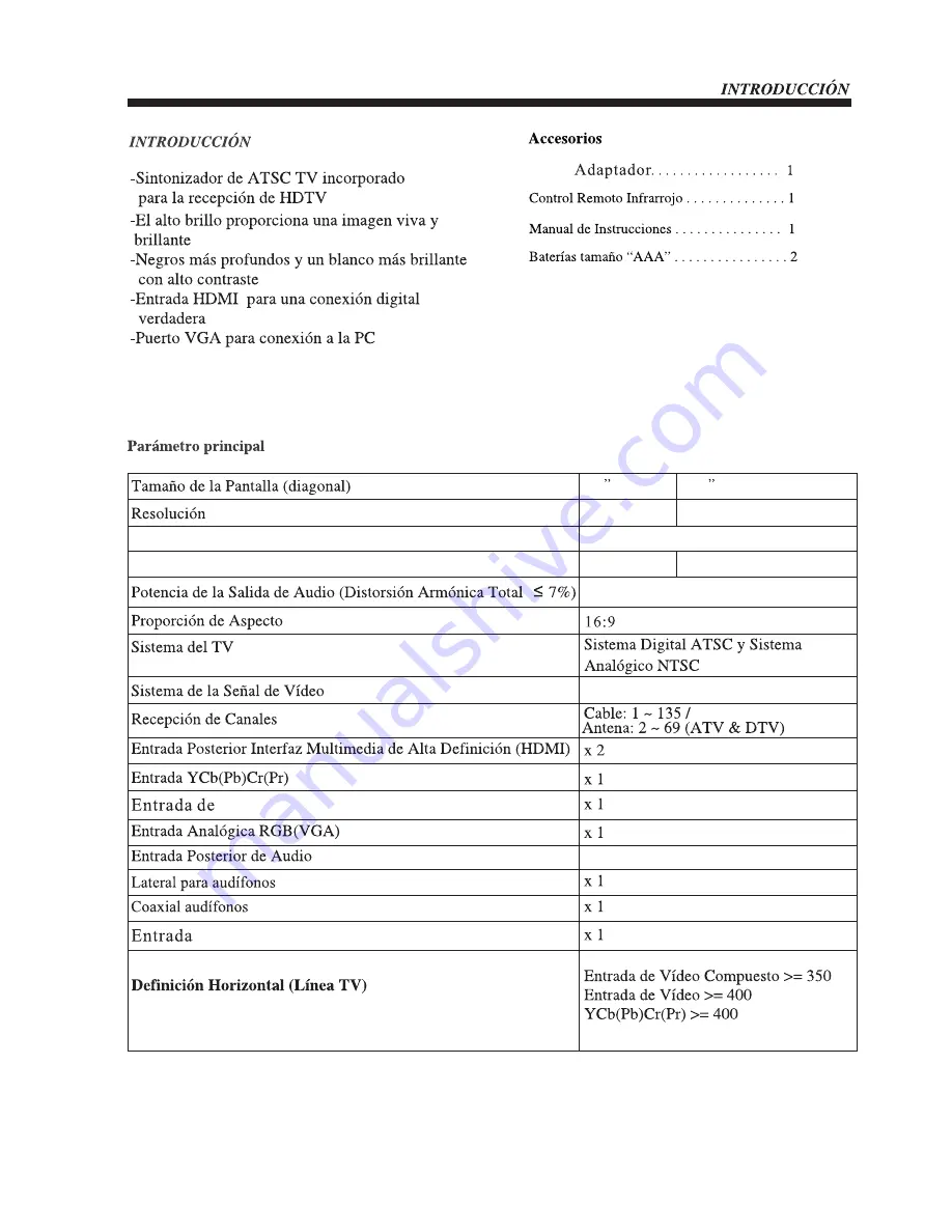 Haier LE22C2380 User Manual Download Page 39