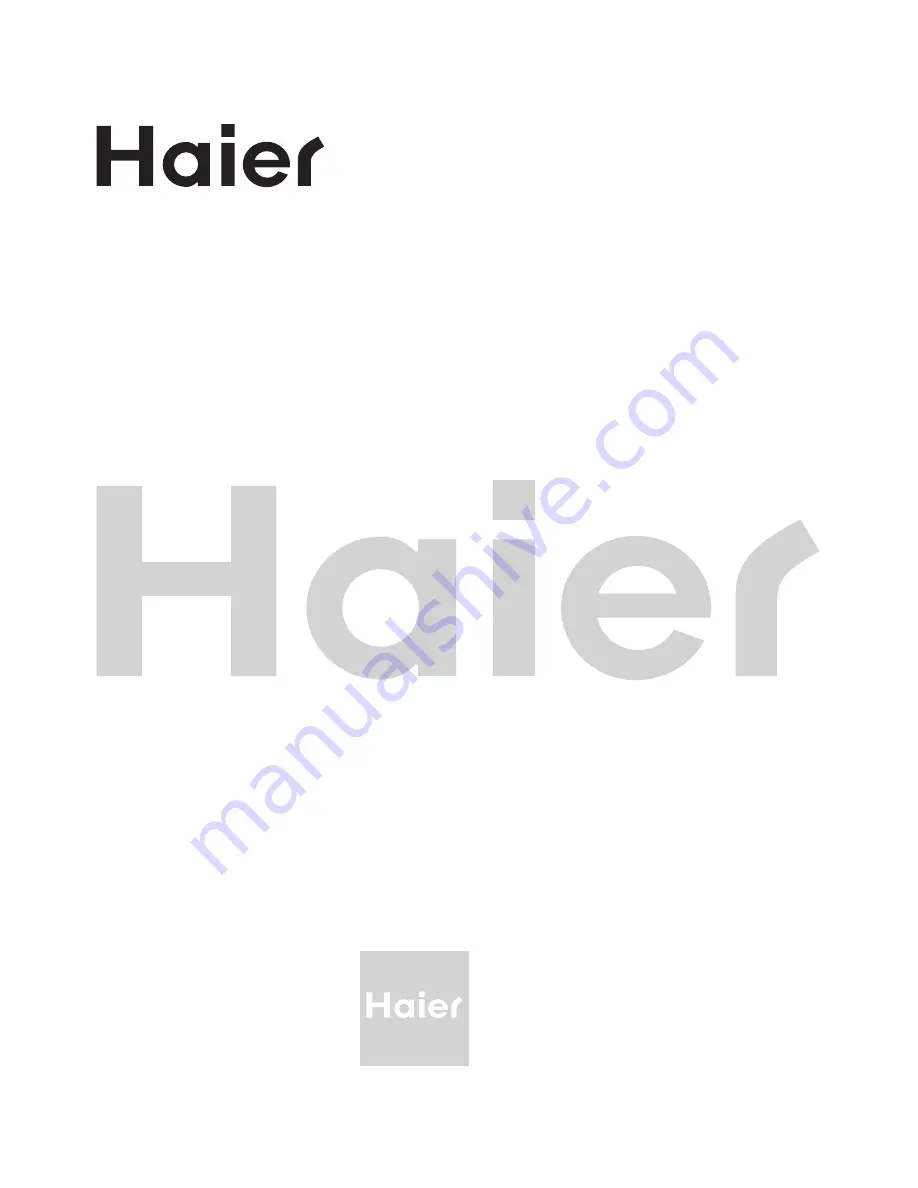 Haier LE28M600 Owner'S Manual Download Page 1