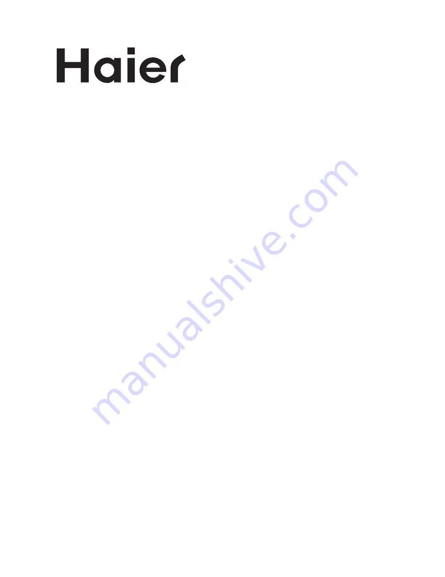 Haier LE28M600 Owner'S Manual Download Page 16