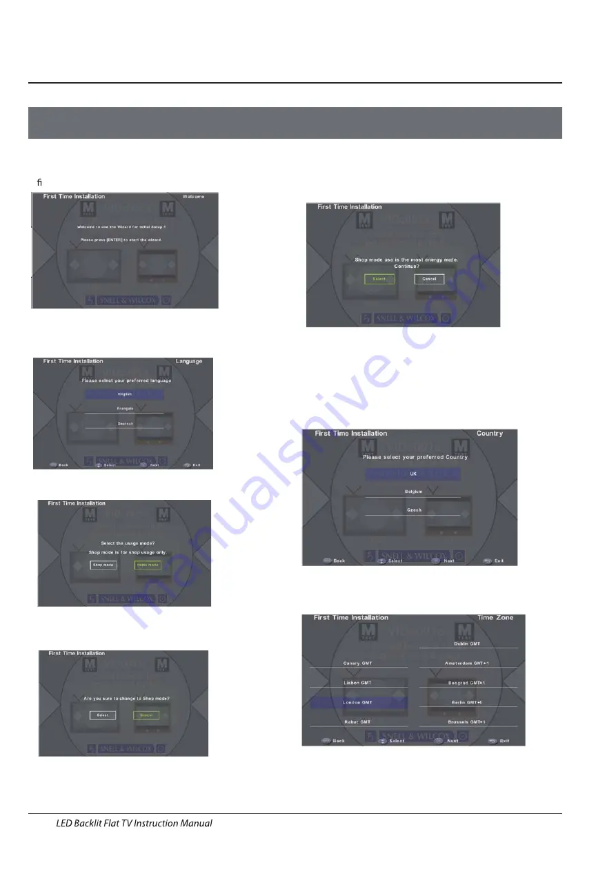 Haier LE42H6600CU Instruction Manual Download Page 17