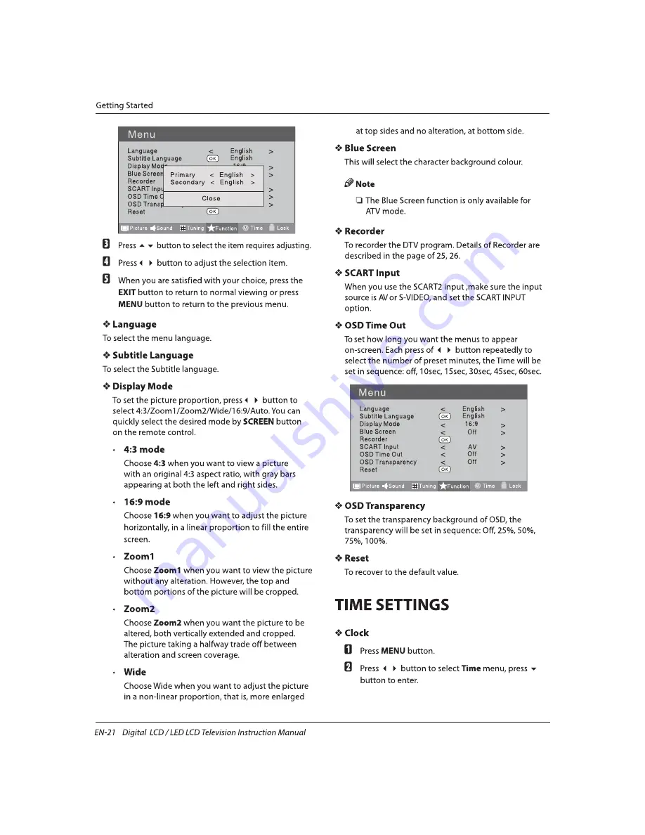 Haier LET40T3 Manual Download Page 22