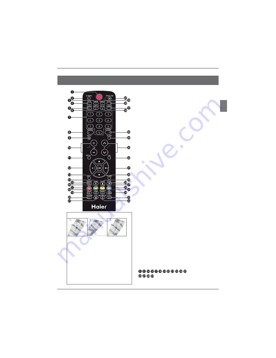 Haier LET46C800HF Instruction Manual Download Page 103