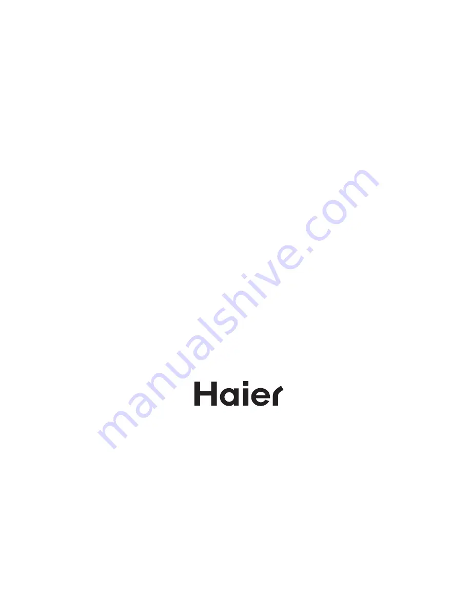 Haier MWG10021TB Owner'S Manual Download Page 34