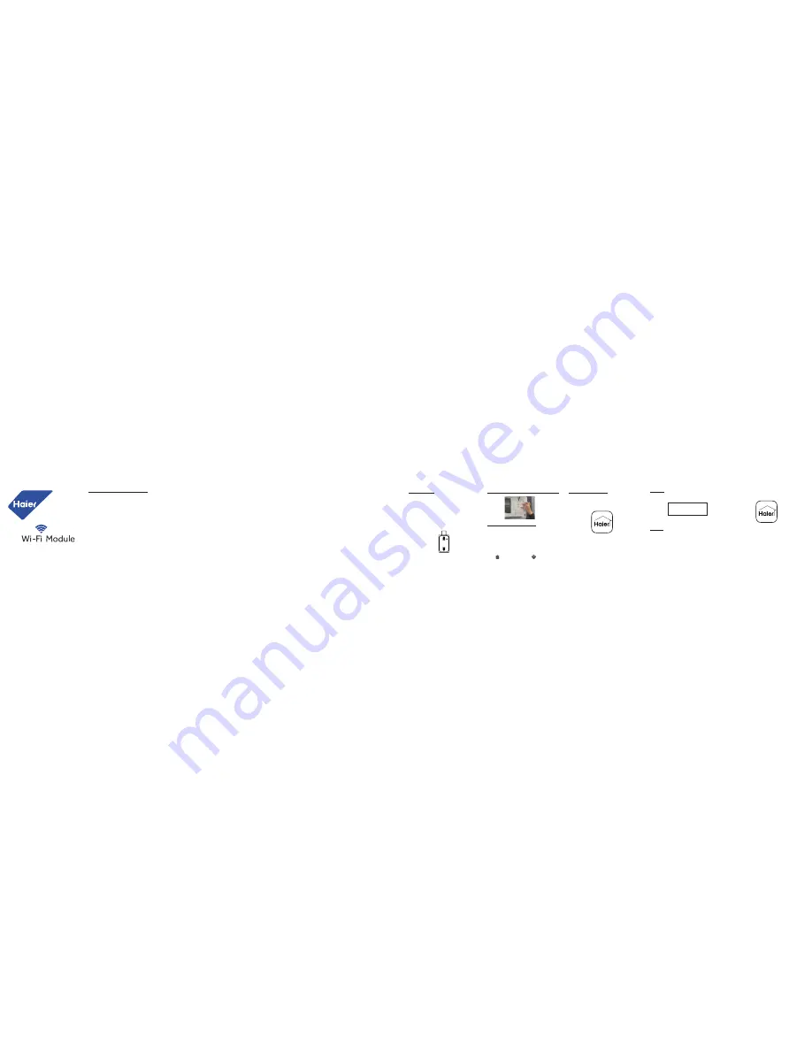 Haier QAWF01A Owner'S Manual Download Page 2