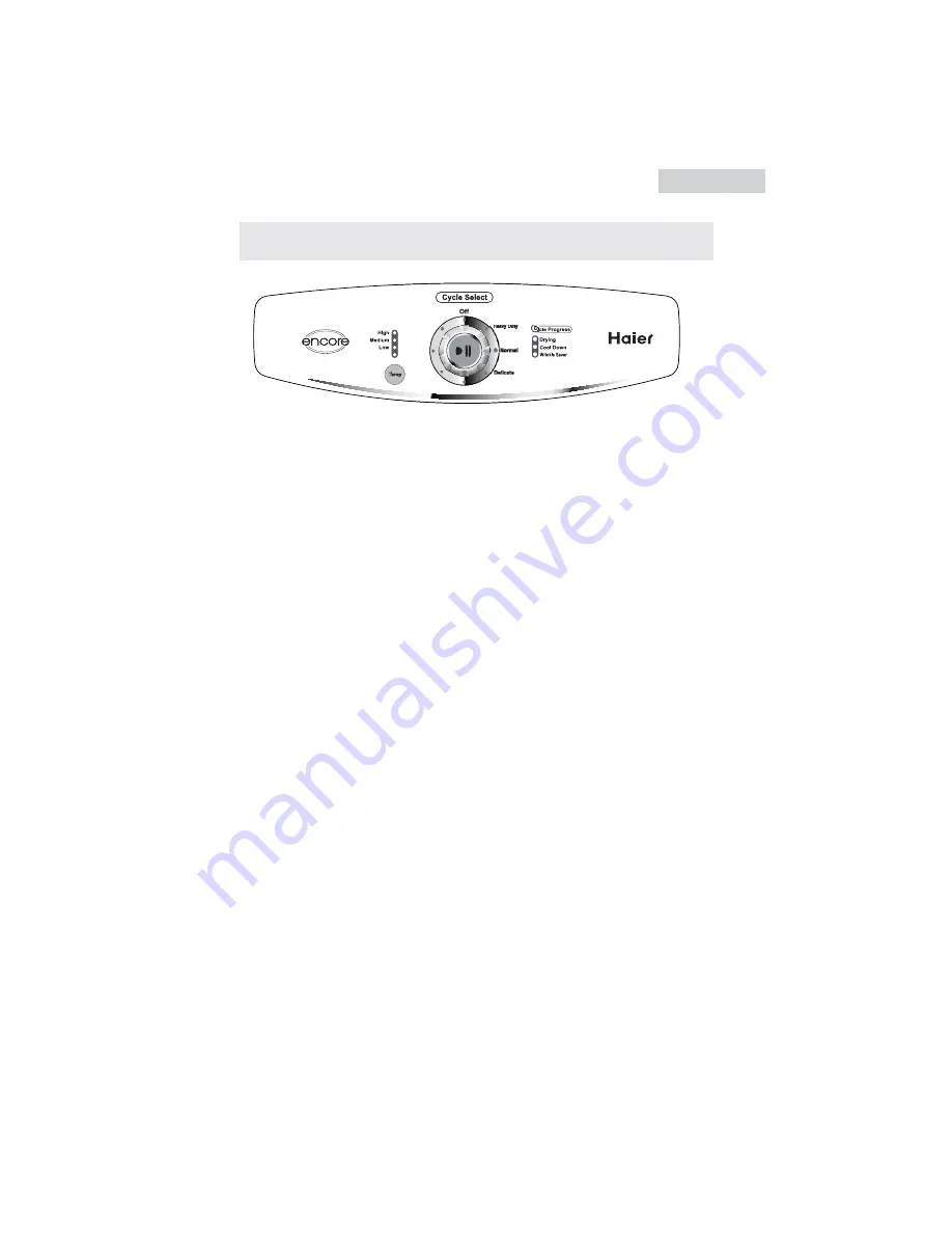 Haier RDE User Manual And Installation Instructions Download Page 75