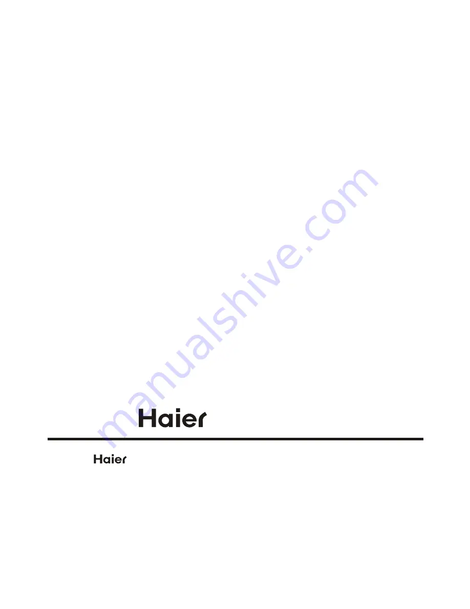 Haier RWT150AW Service Manual Download Page 17