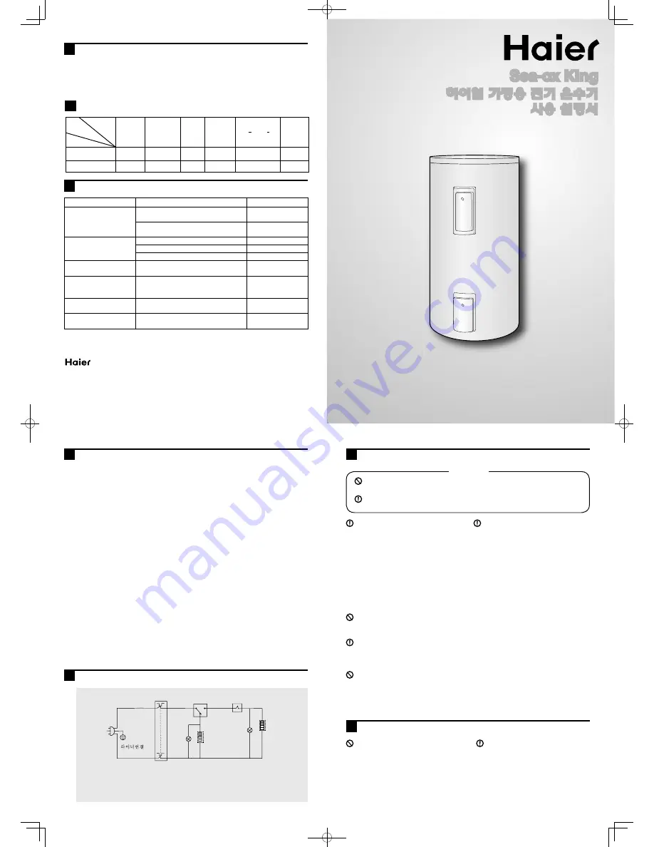 Haier Sea-ox King
FCD-JTLD245 (Korean) User Manual Download Page 1