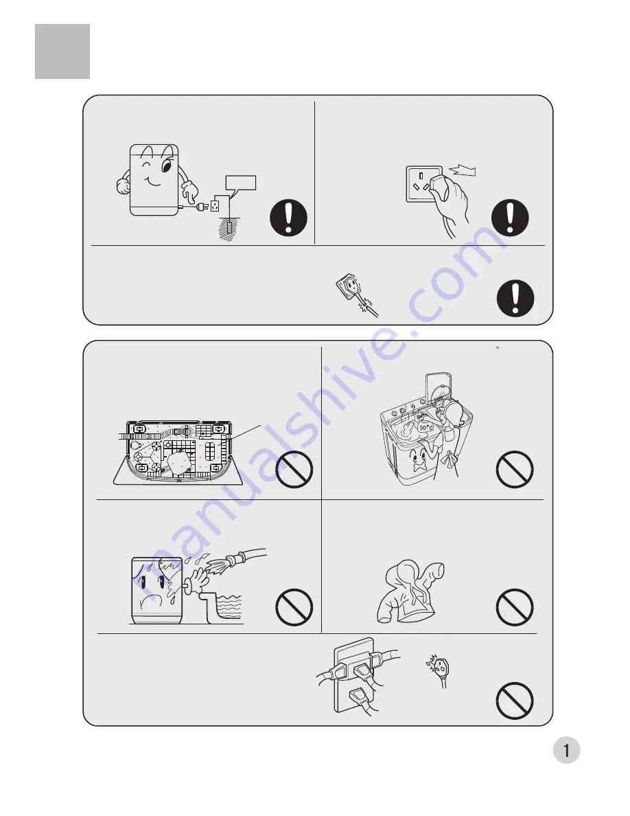 Haier SGW-535 Скачать руководство пользователя страница 3