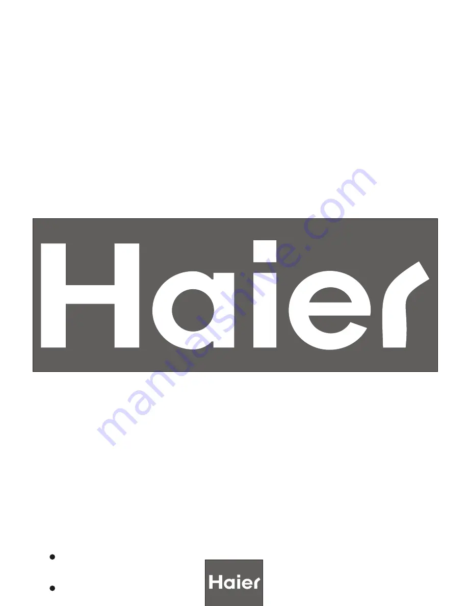 Haier WD55dHSHAT User Manual Download Page 1