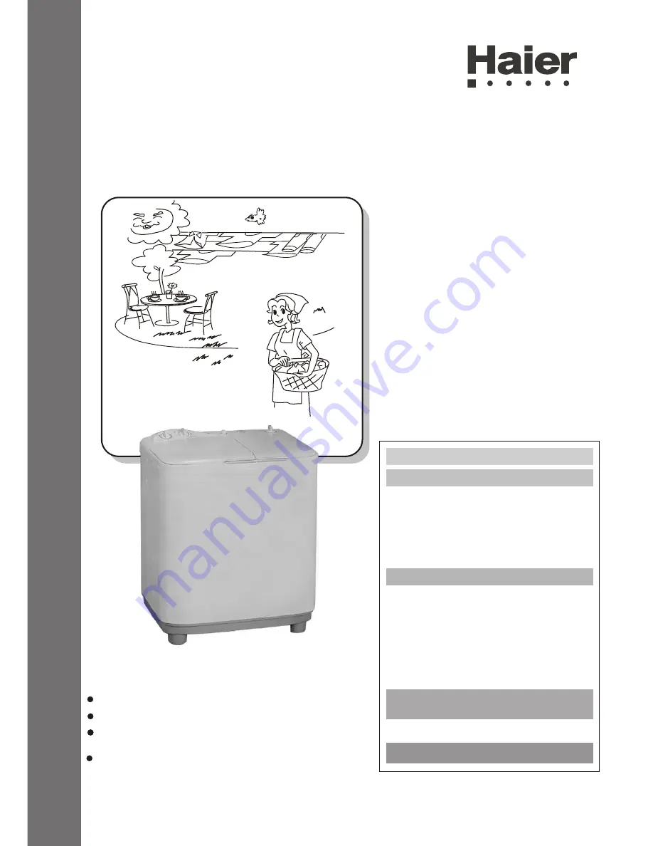 Haier XPB60-DS User Manual Download Page 1