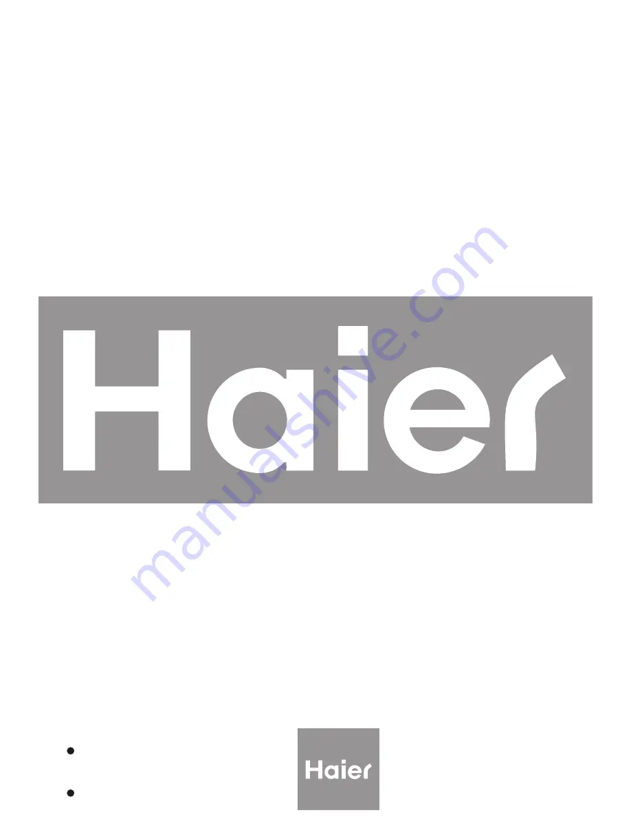 Haier XPB65-LAP User Manual Download Page 1