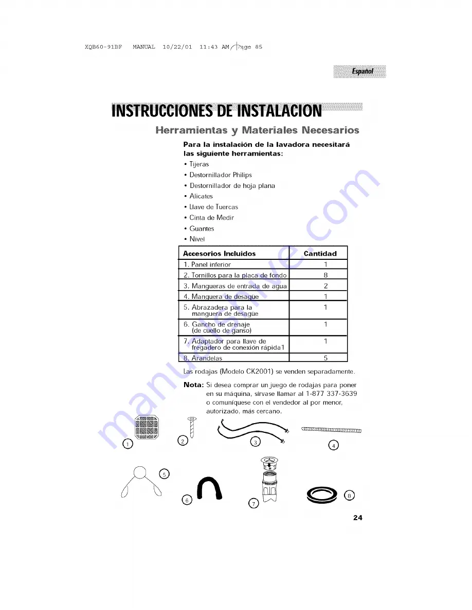 Haier XQB60-91BF Скачать руководство пользователя страница 85