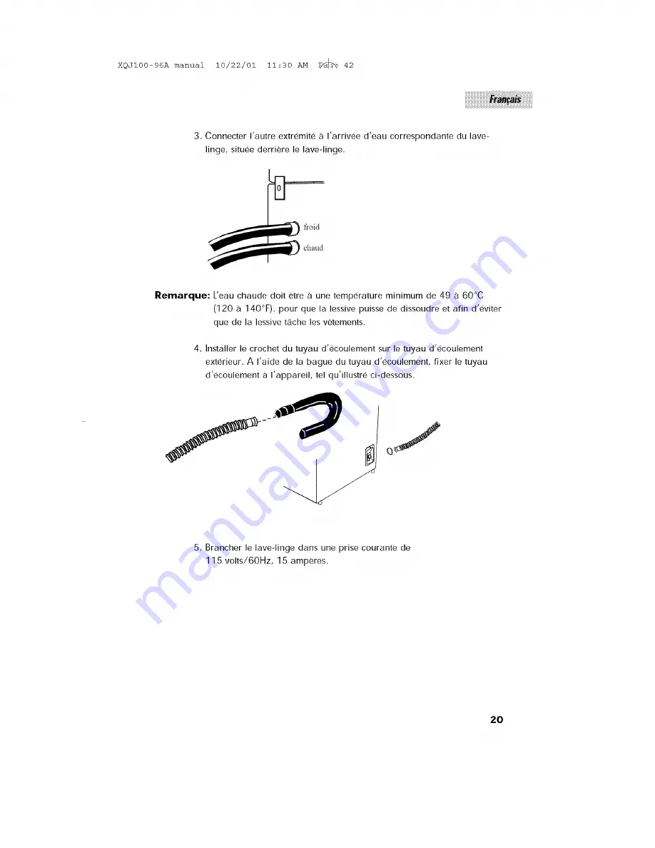 Haier XQJ100-96A User Manual Download Page 42