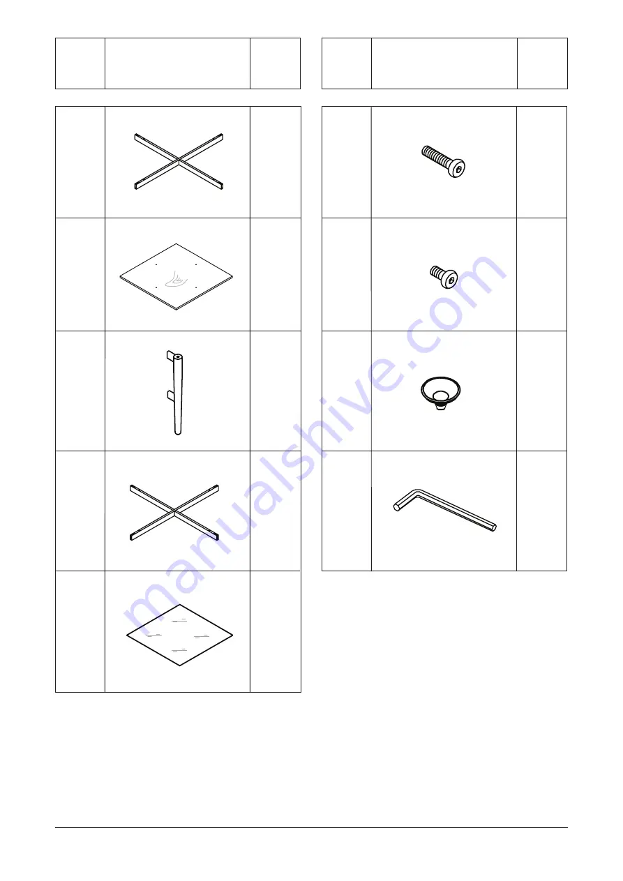 Hailey Home Otto CT1465 Assembly Instructions Manual Download Page 3