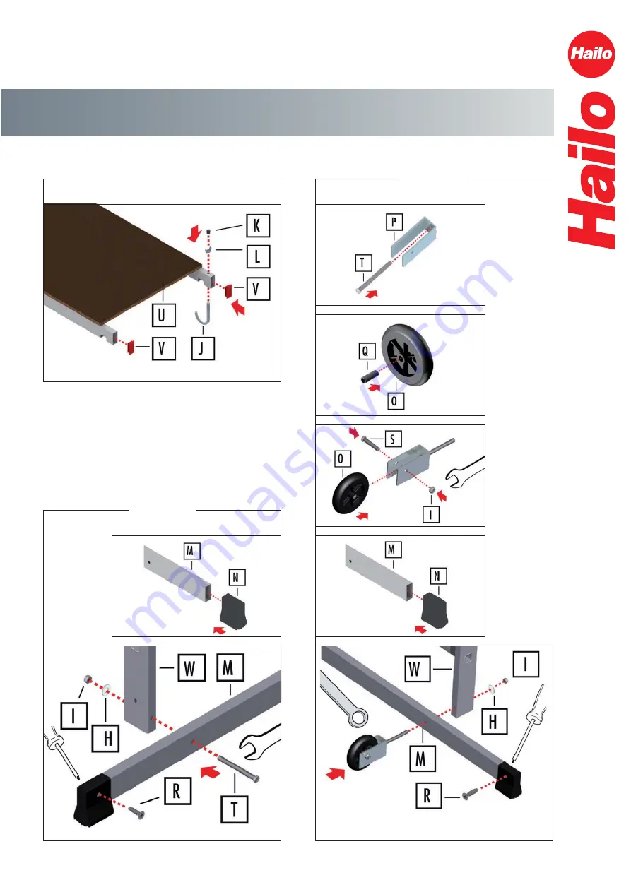 Hailo 1-2-3 500 Assembly Instructions Manual Download Page 33