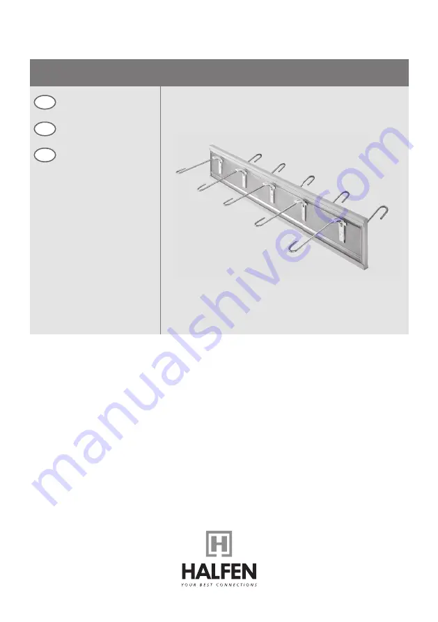 Halfen HTT Assembly Instructions Manual Download Page 1