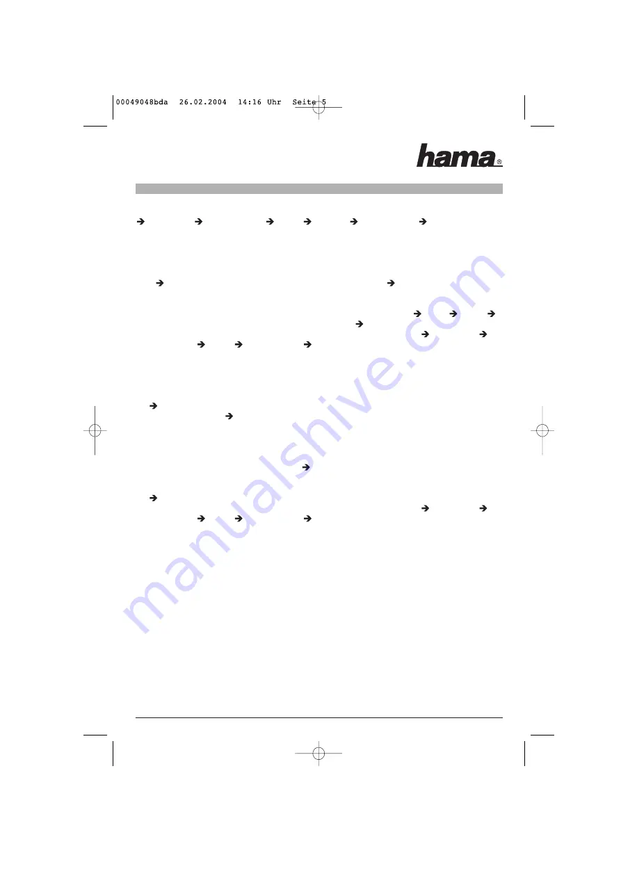 Hama 49048 Quick Manual Download Page 4