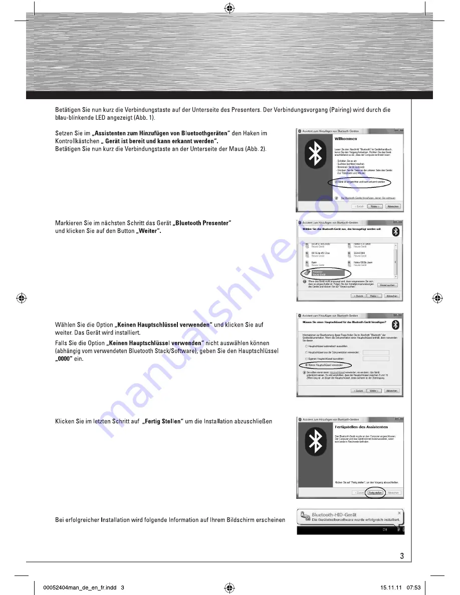 Hama 52404 Operating Instruction Download Page 3