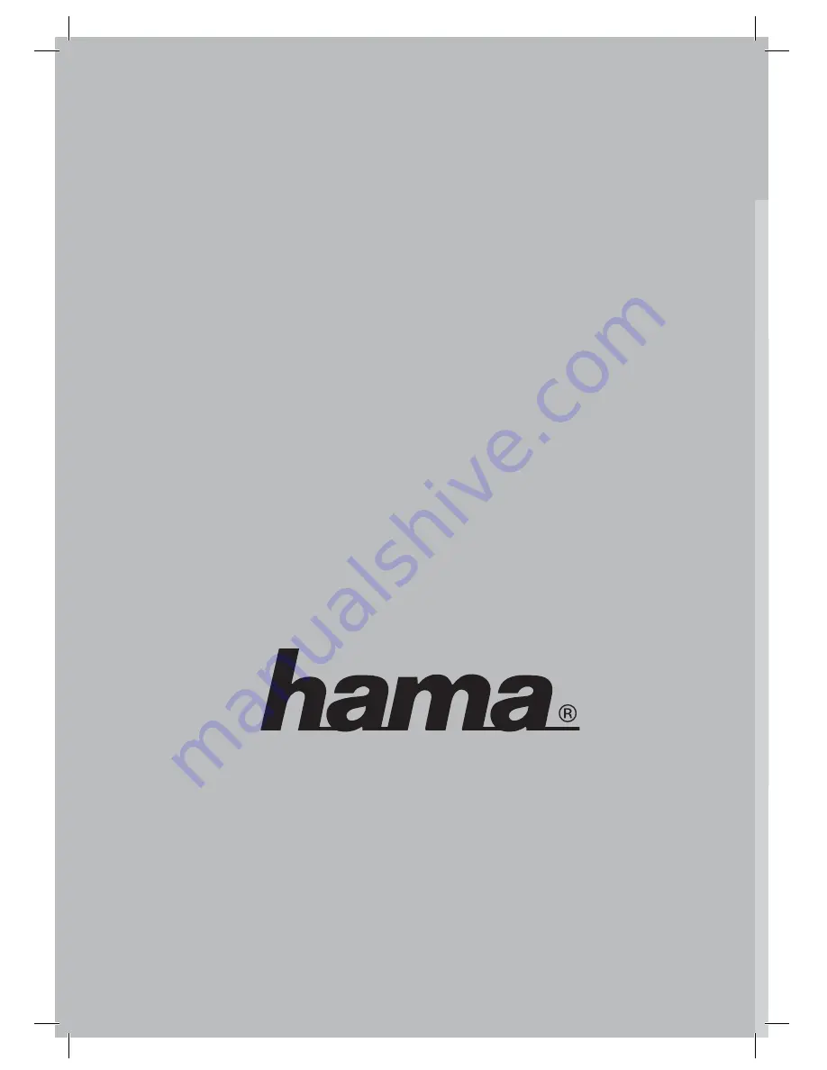 Hama 62765 Operating Installations Download Page 1