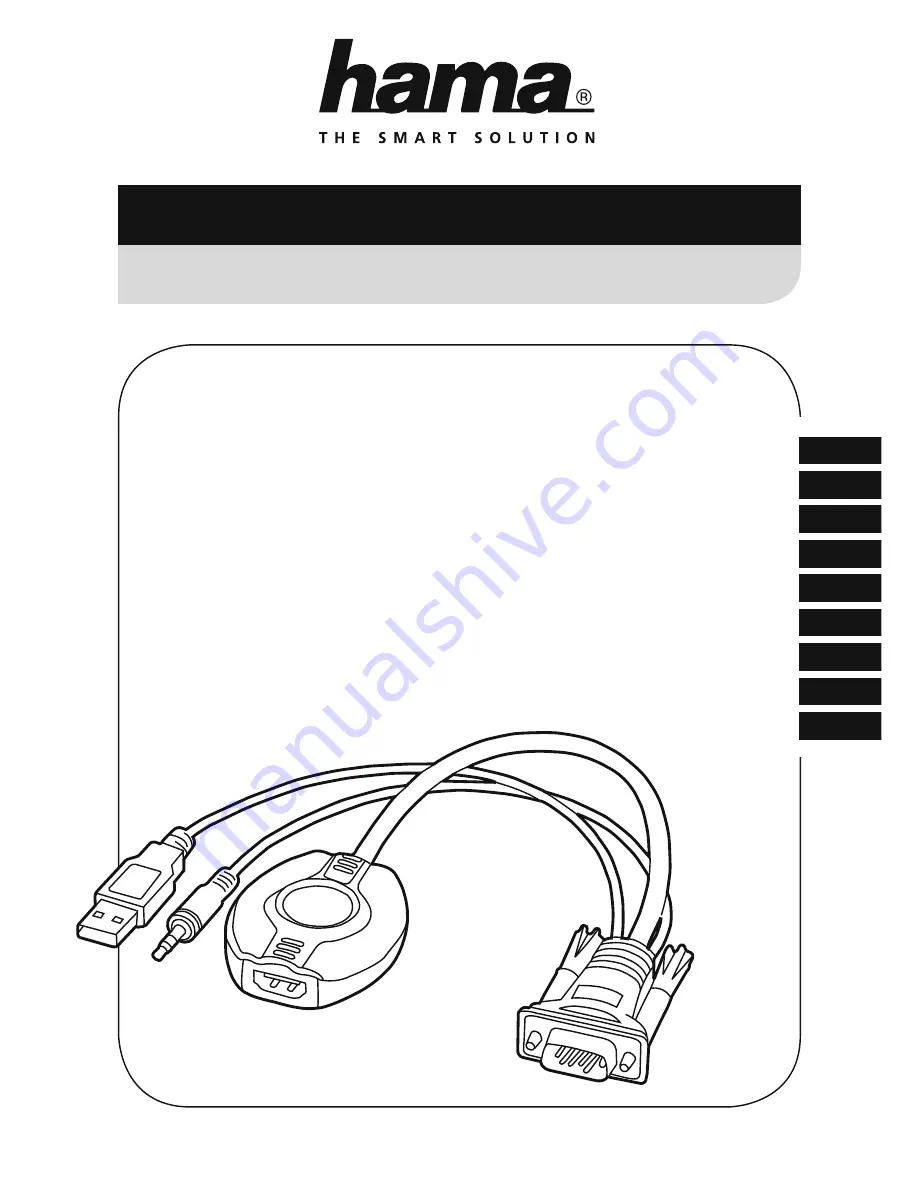 Hama 83216 Operating Instructions Manual Download Page 1