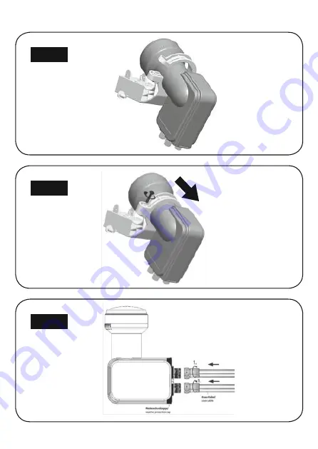 Hama Quad Switch LNB Operating Instructions Manual Download Page 3