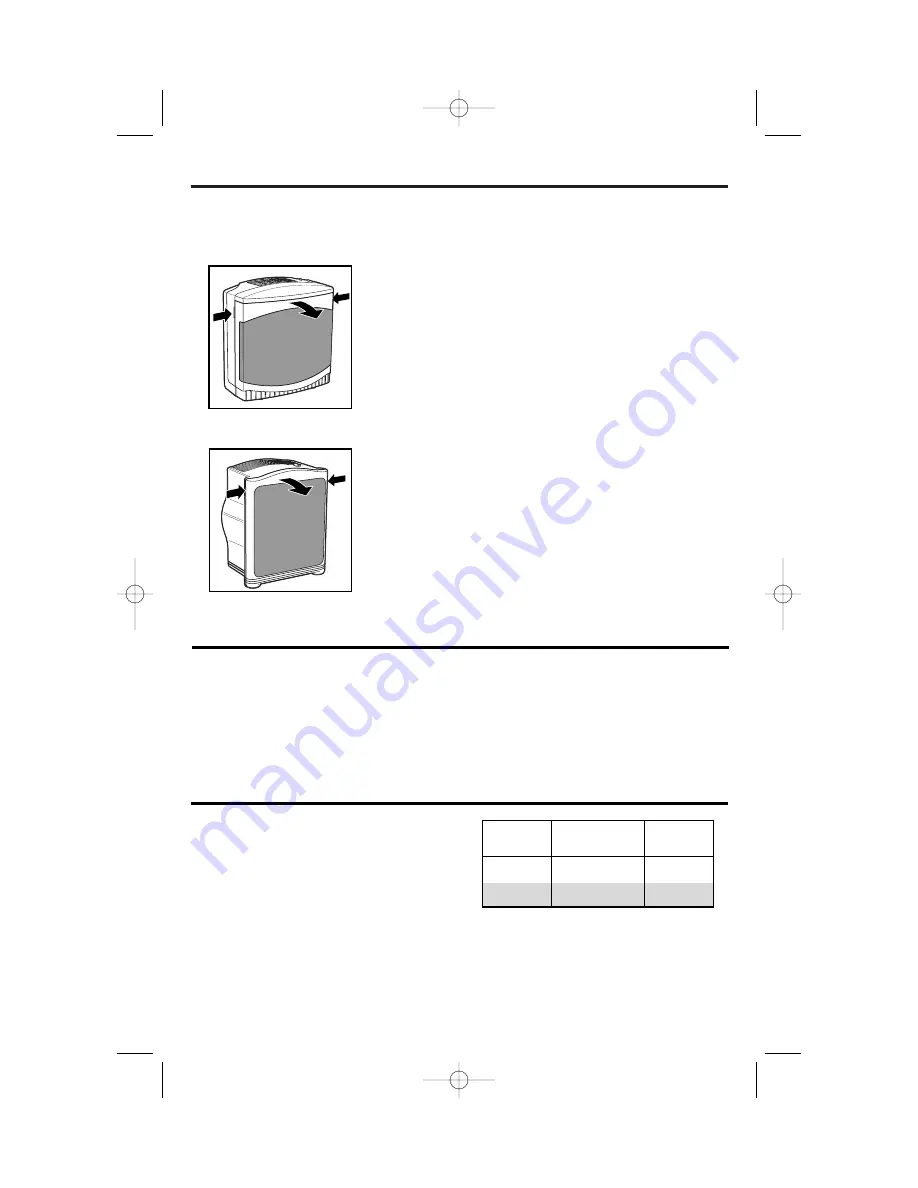 Hamilton Beach 04381 - TrueAir Allergen Reducer Air Cleaner User Manual Download Page 5