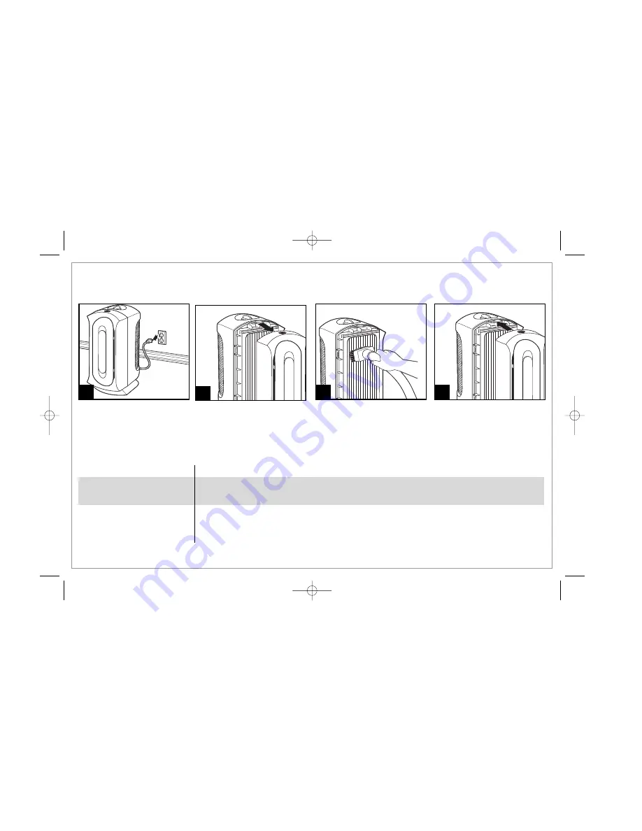 Hamilton Beach 04385 - True Air Glow Allergen Reducer 4385 Скачать руководство пользователя страница 6