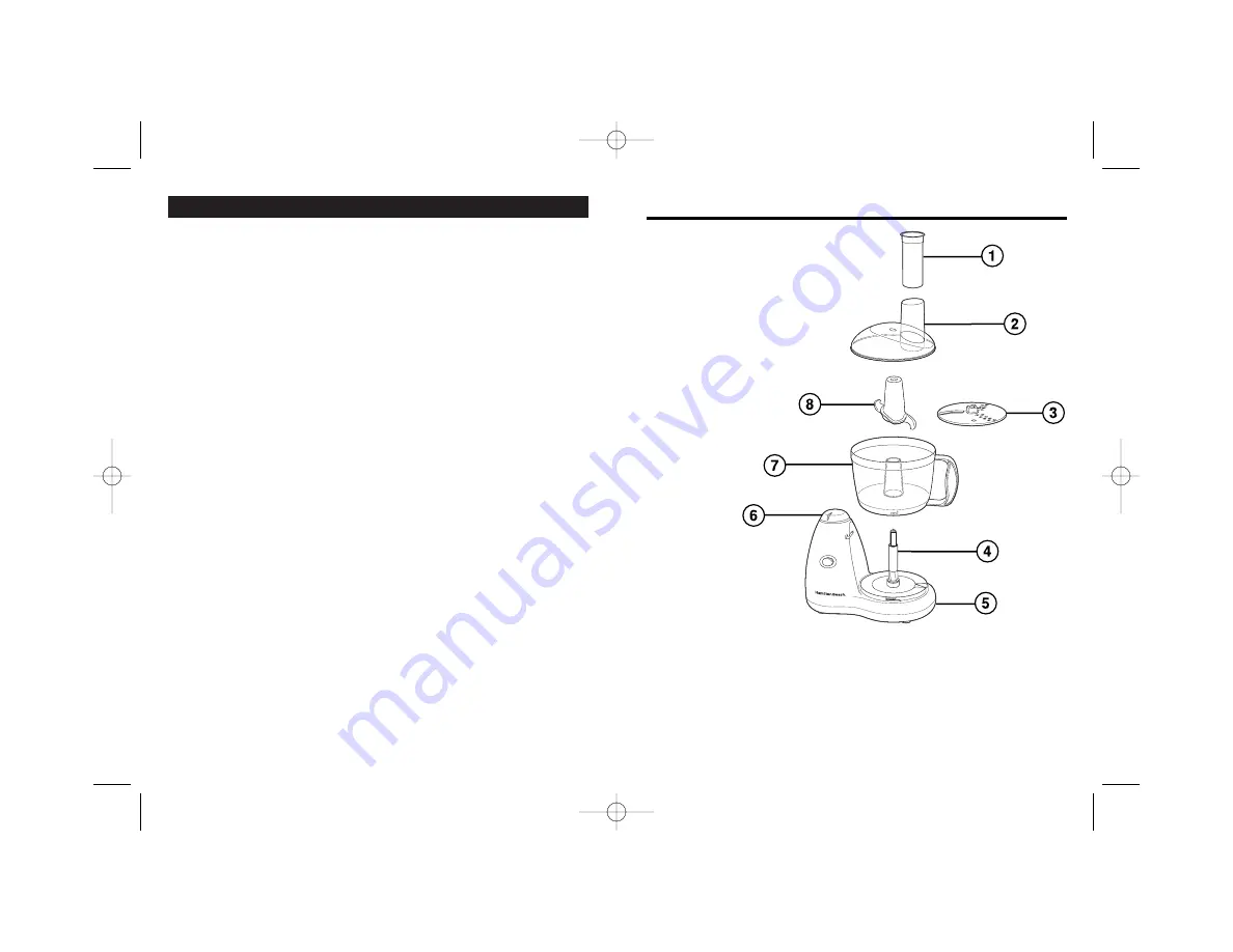 Hamilton Beach 840088000 Скачать руководство пользователя страница 3
