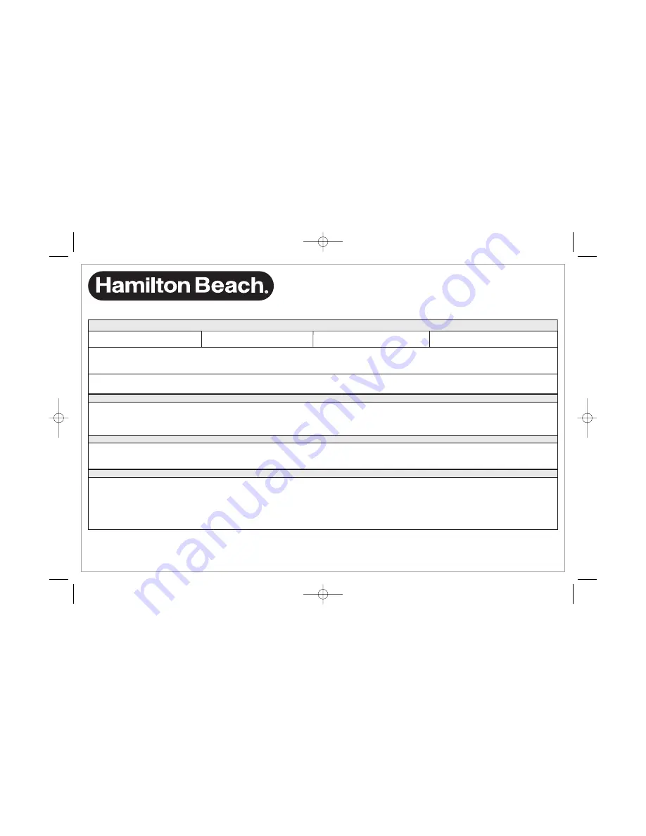 Hamilton Beach BrewStation 47334 Owner'S Manual Download Page 34