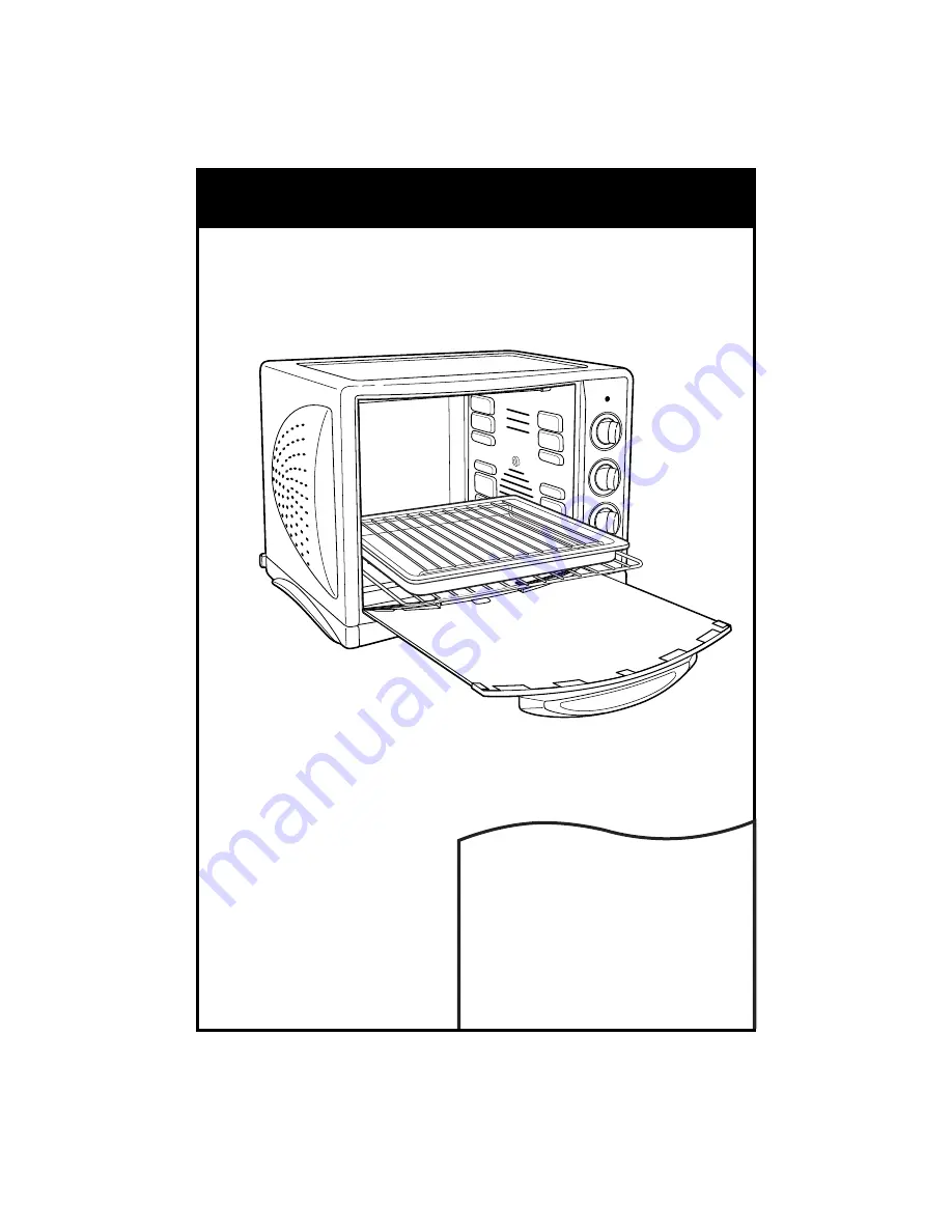 Hamilton Beach Countertop Oven with Convection Скачать руководство пользователя страница 1